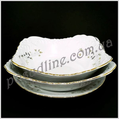 Сервиз столовый Rococo Grey 12 персон 