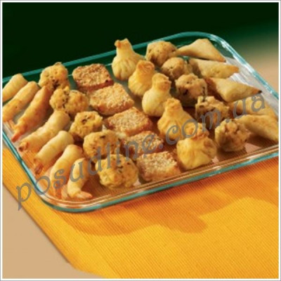 Форма прямоуг.стеклянная для пиццы Pyrex 320х260х20 мм 291B000