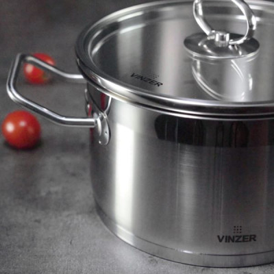 Кастрюля с крышкой Vinzer Universum series 18 см 2,6 л VZ 50062
