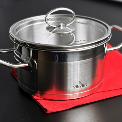 Кастрюля с крышкой Vinzer Universum series 16 см 1,8 л VZ 50061