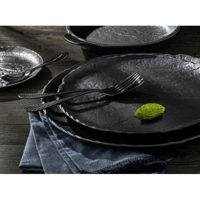 Тарелка круглая Wilmax Slatestone Black 25,5 см WL-661126 Тарелка круглая Wilmax Slatestone Black 25,5 см WL-661126