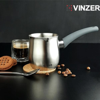 Турка Vinzer 500 мл матовая полировка VZ 50361