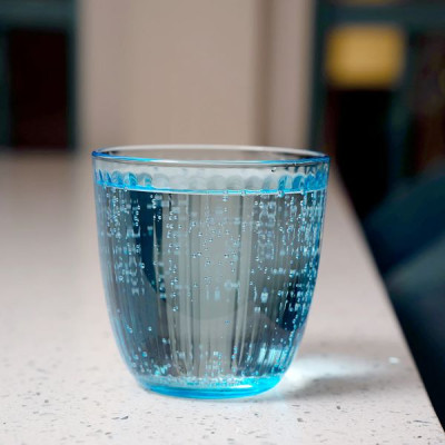 Стакан низкий Bormioli Rocco Line water 290 мл Lively blue 580502-1