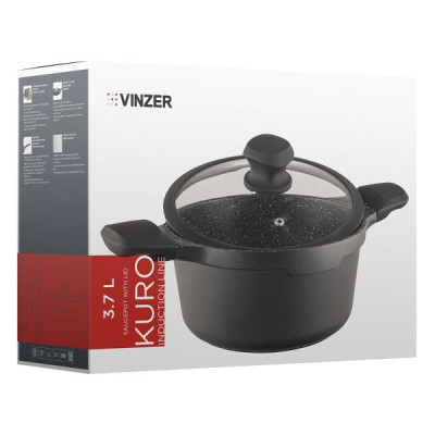 Кастрюля Vinzer Kuro Induction 24 см 3,7л VZ 50428