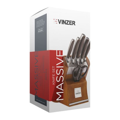 Набор ножей Vinzer 7 пр Massive VZ 50124