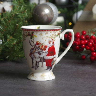 Кружка 300 мл Fissman Christmas фарфор 13799 F