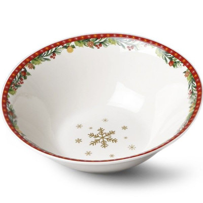 Салатник 14,5 см Fissman NEW YEAR фарфор 13804 F