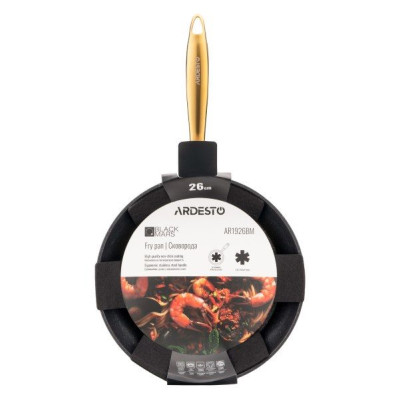 Сковорода Ardesto Black Mars Sparkle 26 см AR1926BM