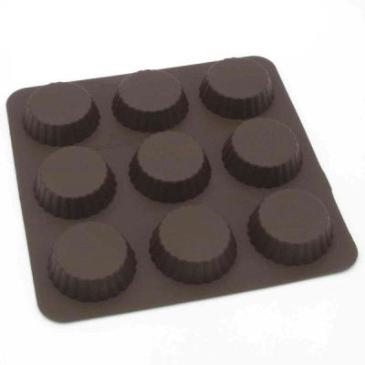 Форма силиконовая Lessner Chef Choco на 9 шт 25x25x3 см 10250