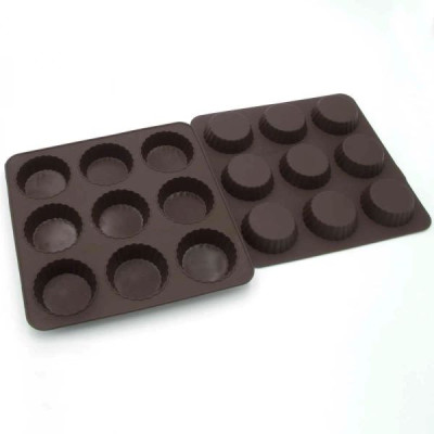 Форма силиконовая Lessner Chef Choco на 9 шт 25x25x3 см 10250