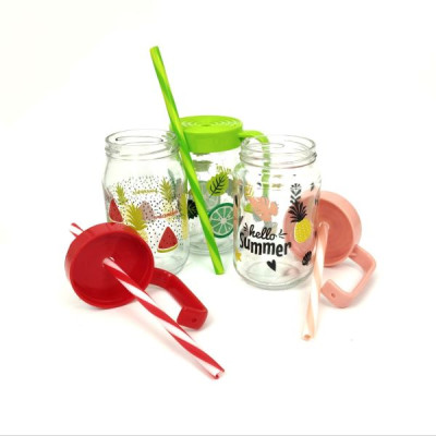 Кружка-банка Herevin Decorated Mug 370 мл Mix 111761-301