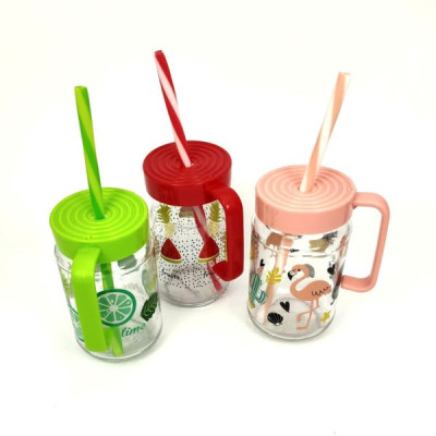 Кружка-банка Herevin Decorated Mug 370 мл Mix 111761-301