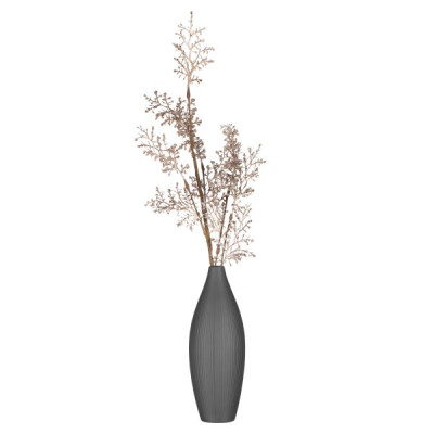 Ваза Ardesto Siena 7x23 см серый AR3806B