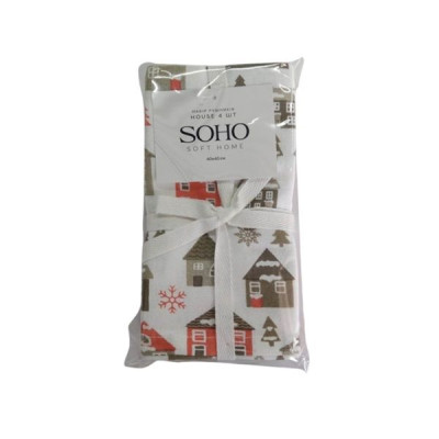 Набор полотенец 4 шт SOHO House 40x40 см 87400H