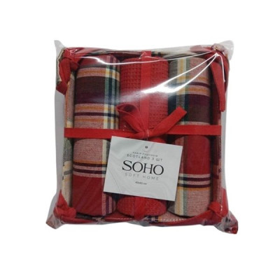 Набор полотенец 40x60 см SOHO Scotland 3 пр 87407C Набор полотенец 40x60 см SOHO Scotland 3 пр 87407C