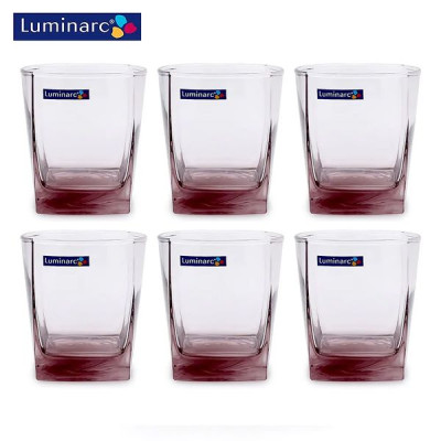 Набор низких стаканов Luminarc Sterling Ice Pink 300 мл (6 штук) J5388 Набор низких стаканов Luminarc Sterling Ice Pink 300 мл (6 штук) J5388