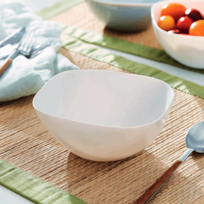 Салатник квадратный Luminarc Carine White 14 см Q7016 Салатник квадратный Luminarc Carine White 14 см Q7016