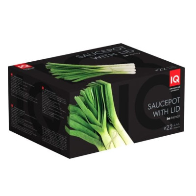 Кастрюля IQ Be Trendy Dark green 22 см 4,4 л IQ-2044-22