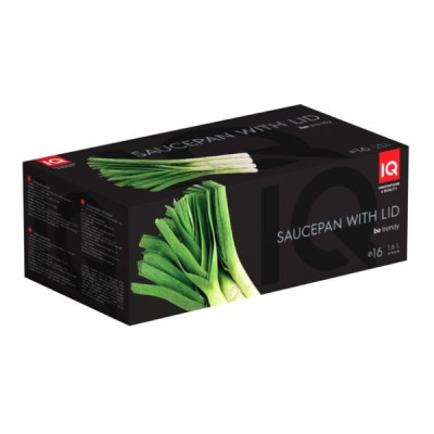 Ковш IQ Be Trendy Dark green 16 см 1,6 л IQ-4044-16 Ковш IQ Be Trendy Dark green 16 см 1,6 л IQ-4044-16