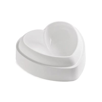 Форма силиконовая Silikomart Ti Amo Сердце 170x164 мм h 63 мм (1000 мл) + каттер