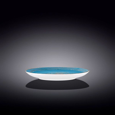 Тарелка круглая 23 см Wilmax Spiral Blue WL-669613 / A Тарелка круглая 23 см Wilmax Spiral Blue WL-669613 / A