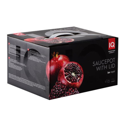 Кастрюля 1,5 л d 16 см IQ Be Royal (арт. IQ-2051-16)