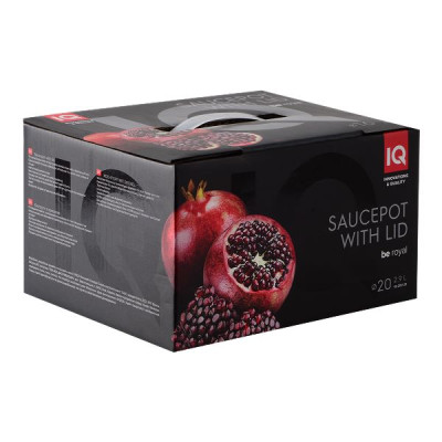 Кастрюля 2,9 л d 20 см IQ Be Royal (арт. IQ-2051-20)