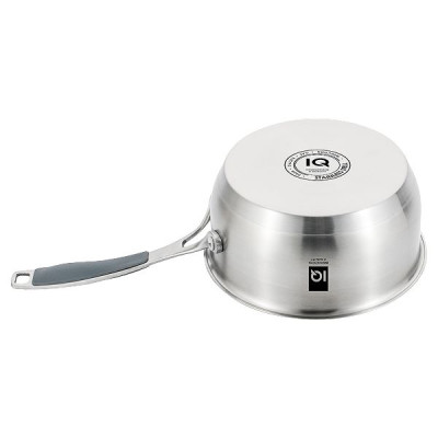 Ковш со стеклянной крышкой 1,6 л, d 16 см IQ Be Brave IQ-4052-16