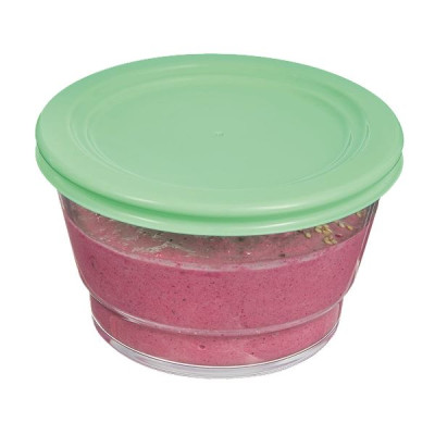 Салатник круглый с пластиковой крышкой 13,5 см Luminarc Eat & Joy, 800 мл (арт.V9348)