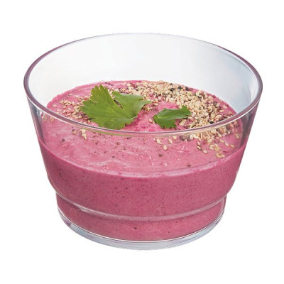 Салатник круглый с пластиковой крышкой 13,5 см Luminarc Eat & Joy, 800 мл (арт.V9348)