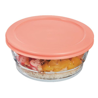 Салатник круглый с пластиковой крышкой 16,5 см Luminarc Eat & Joy, 1100 мл (арт.V9355) Салатник круглый с пластиковой крышкой 16,5 см Luminarc Eat & Joy, 1100 мл (арт.V9355)
