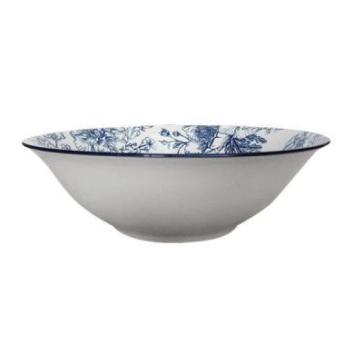 Салатник Limited Edition Blossom Blue 22,5 см, 1200 мл, фарфор (арт. YF7001-6)