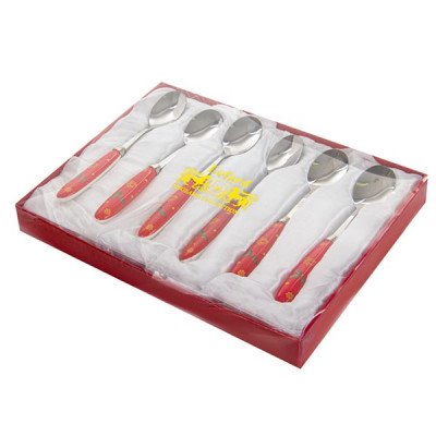 Набор ложек чайных Lefard Christmas delight 12 см 6 пр (арт.985-135) Набор ложек чайных Lefard Christmas delight 12 см 6 пр (арт.985-135)