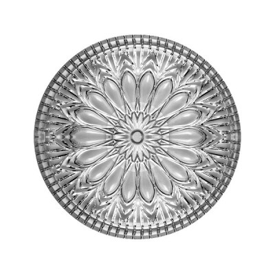 Блюдо круглое Ecomo Circle d 15,5 см, стекло (арт. CIR-6022-FLW-F-K)