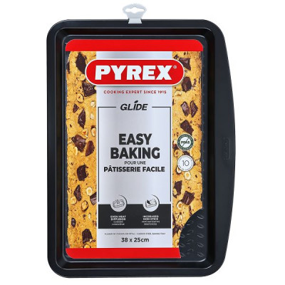 Форма прямоугольная Pyrex Glide 38x25 см, углеродистая сталь (арт.GL38BV6)