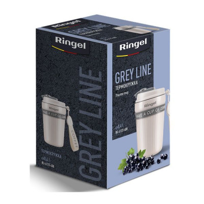 Термокружка 400 мл Ringel Grey Line (арт. RG-6123-400)