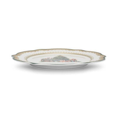 Тарелка 20 см Fissman Christmas Eve, фарфор (арт. 13756)