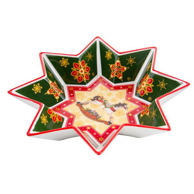 Салатник 26 см Lefard Christmas Collection, фарфор (арт.986-138)