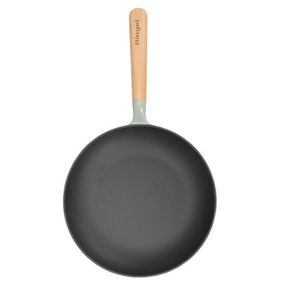 Сковорода чугунная WOK 26 см Ringel PrimaVera без крышки (арт. RG-1147-26/w ci)