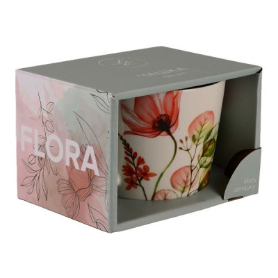 Кружка 420 мл Limited Edition Flora D, фарфор (арт. JSD04)