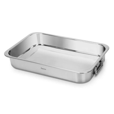 Противень с ручками Fissman 36x26x6 см, нержавеющая сталь (арт. 5882) Противень с ручками Fissman 36x26x6 см, нержавеющая сталь (арт. 5882)