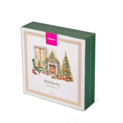 Салатник 23,5 см Fissman Christmas Eve (арт. 13757)