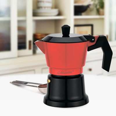 Кофеварка гейзерная 300 мл на 6 чашек Maestro (арт. MR-1657-6)