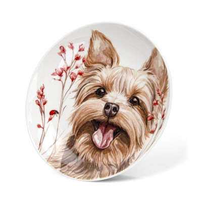 Фарфоровая тарелка Fissman Dogs, d 15 см (арт. 16076)