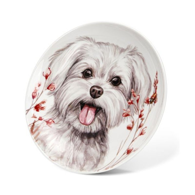 Фарфоровая тарелка Fissman Dogs, d 15 см (арт. 16080)