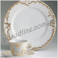 Сервиз чайный Rococo Bordo 