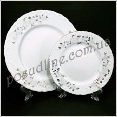 Сервиз столовый Rococo Grey 12 персон 