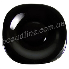 Тарелка суповая квадратная Luminarc Carine Black 21 см L9818/H3661