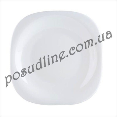 Тарелка десертная квадратная Luminarc Carine White 19 см L4454/h3660