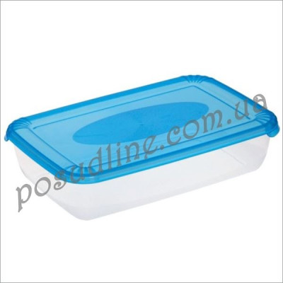 Емкость прямоугольная для морозилки Plast Team Polar 3 л 29,3x19,5x7,5 см 1673